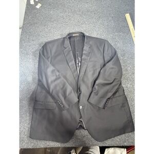 Peter Millar Blazer Mens 54R Black Wool Sport Coat Jacket Made in Canada Classic